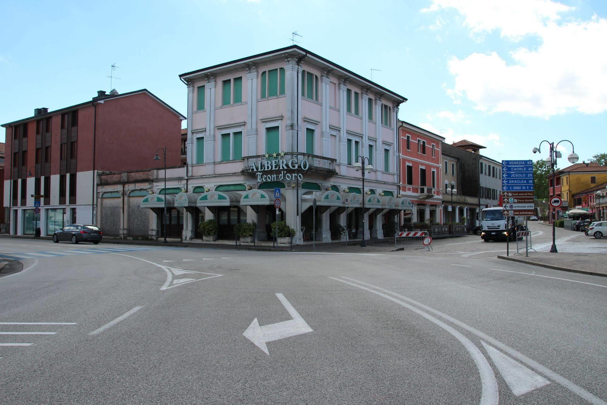 Albergo Ristorante Leon D'Oro Noventa di Piave Exteriör bild